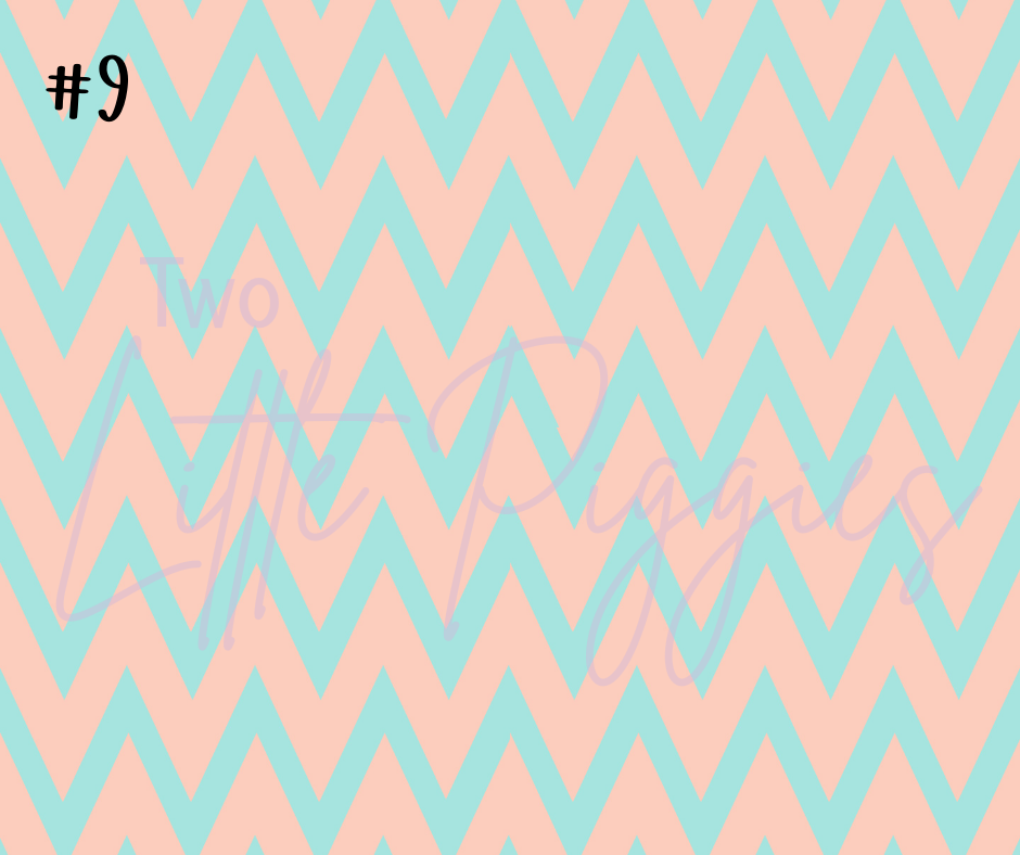 Printed Vinyl - New Year - Teal