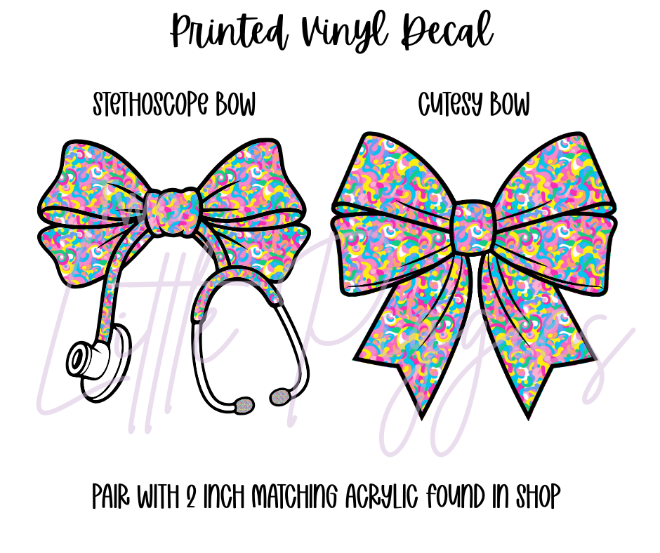 Printed Vinyl - Candy Camo