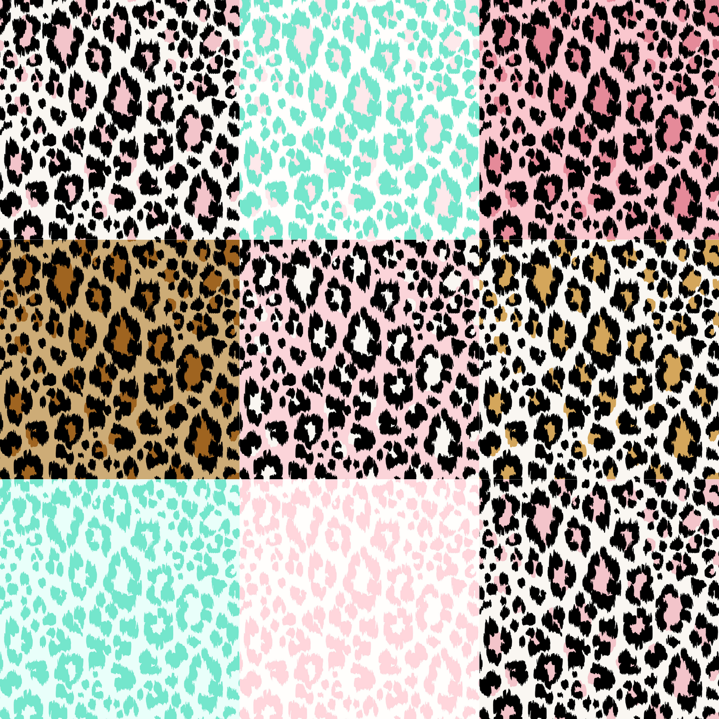 Printed Vinyl - Pretty Leopard