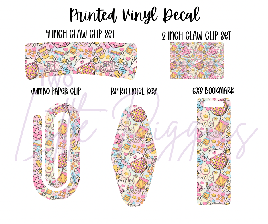 Printed Vinyl - Springtime Nurse