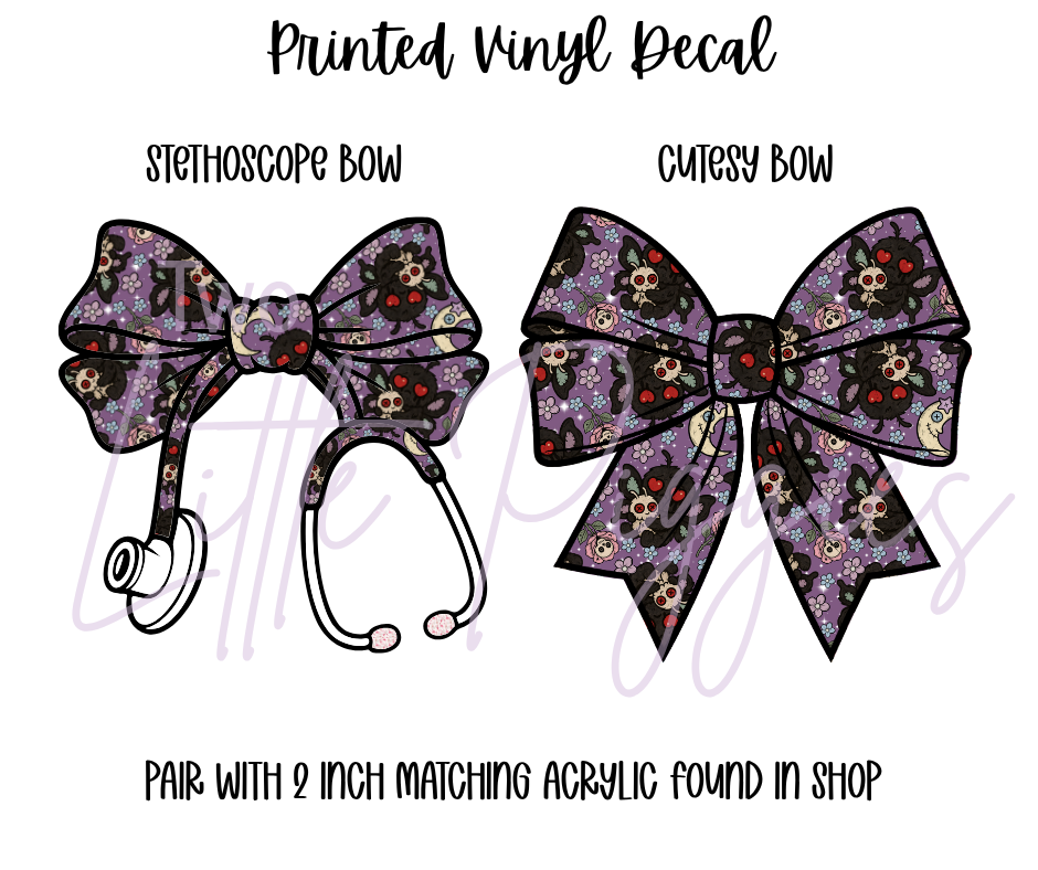 Printed Vinyl - Cutesy Moth