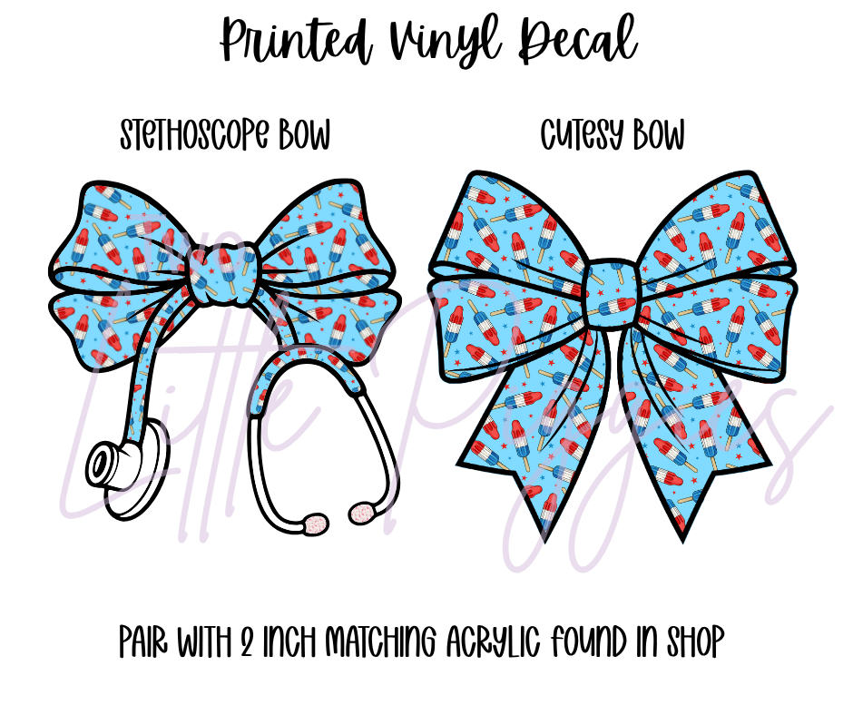 Printed Vinyl - Bomb Pop