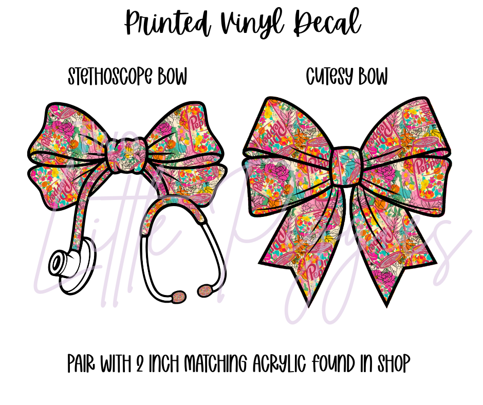 Printed Vinyl - DP Floral