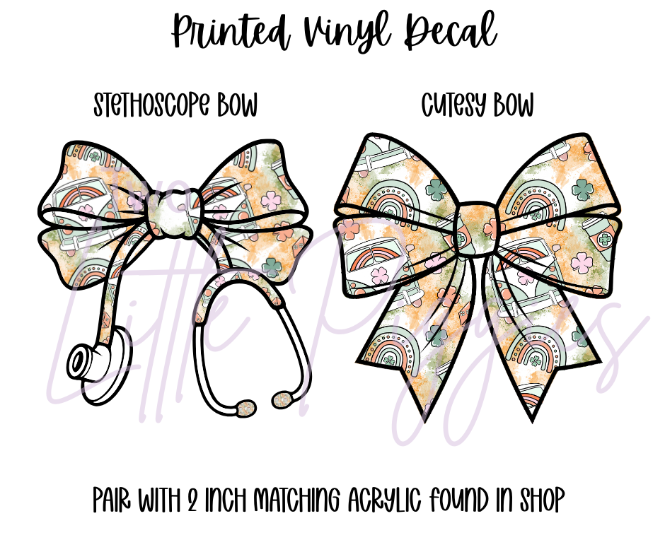 Printed Vinyl - St. Patrick's - Groovy