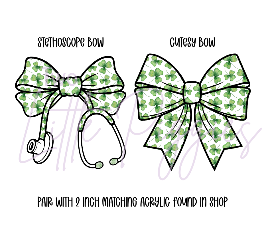 Printed Vinyl - St. Patrick's - Shamrock