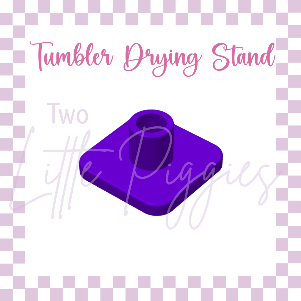 3D Printed - Tumbler Drying Stand for 3/4 inch PVC