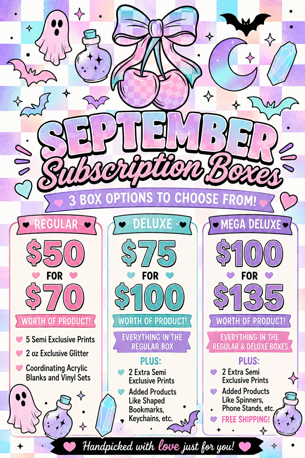 September Subscription Box - *No discount codes*