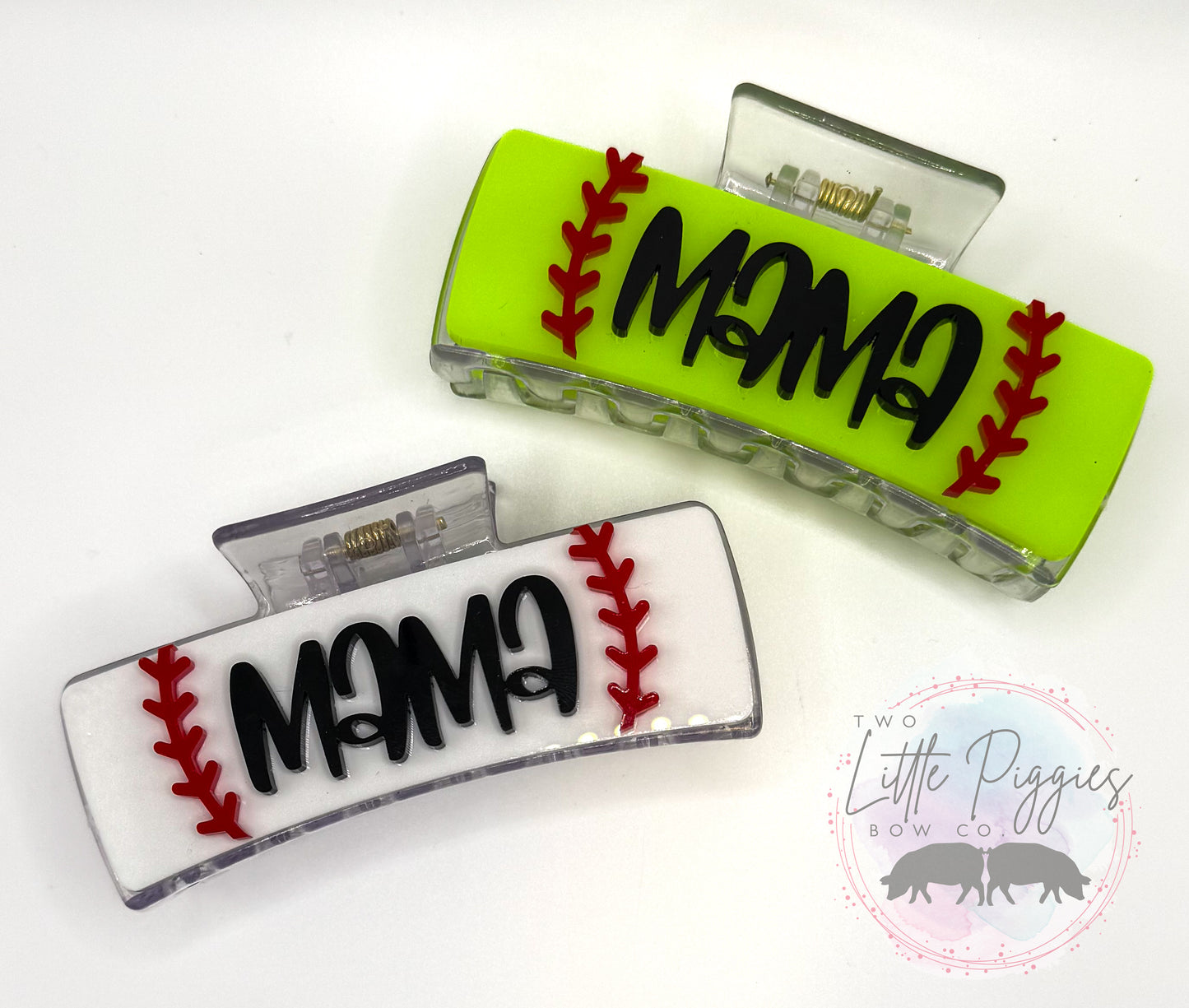 Softball/Baseball Claw Clips