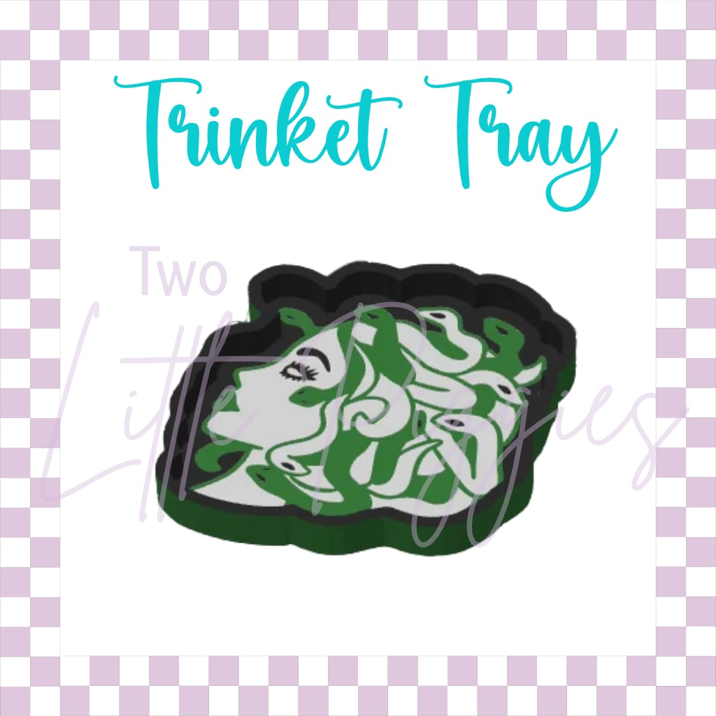 3D Printed - Trinket Tray - Medusa