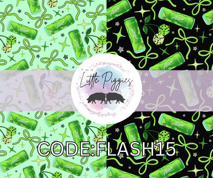 Printed Vinyl - Alani Nu - Lime Slush