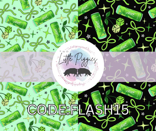 Printed Vinyl - Alani Nu - Lime Slush