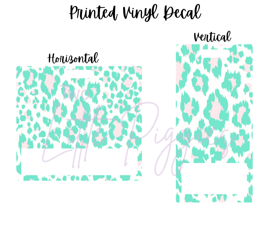 Printed Vinyl - Pretty Leopard