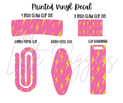 Printed Vinyl - Pastel Retro