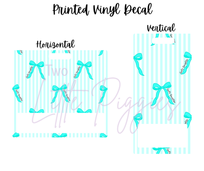 Printed Vinyl - God's Daughter Bows