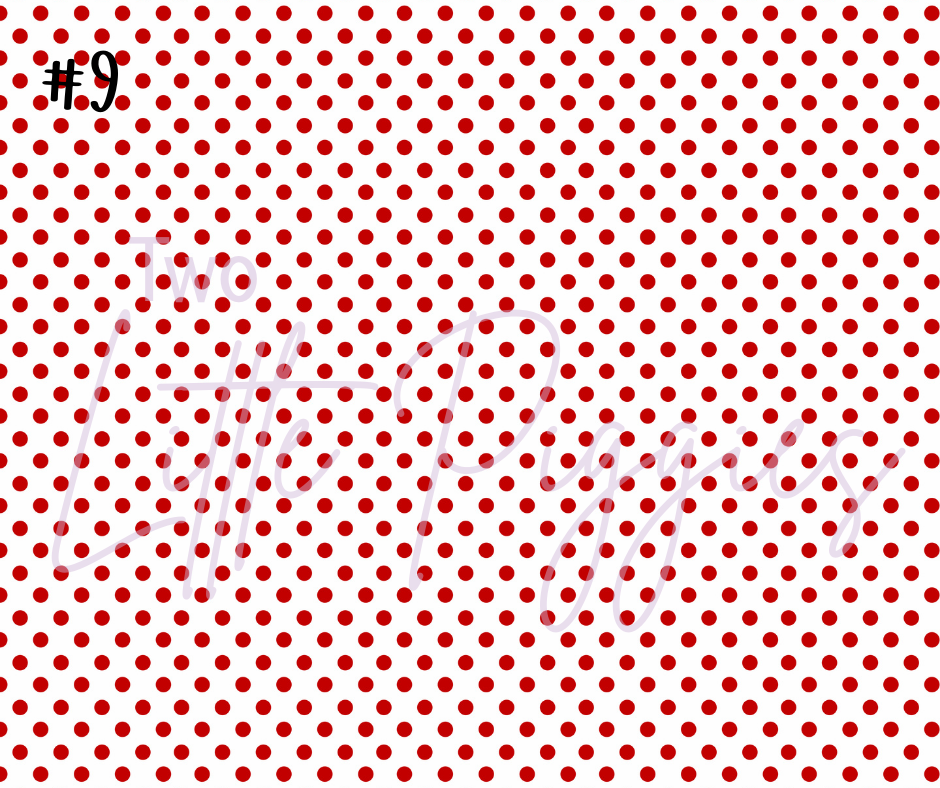 Printed Vinyl - 4th of July - Cherries