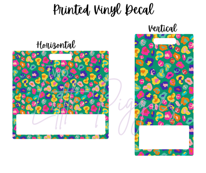 Printed Vinyl - Neon Retro