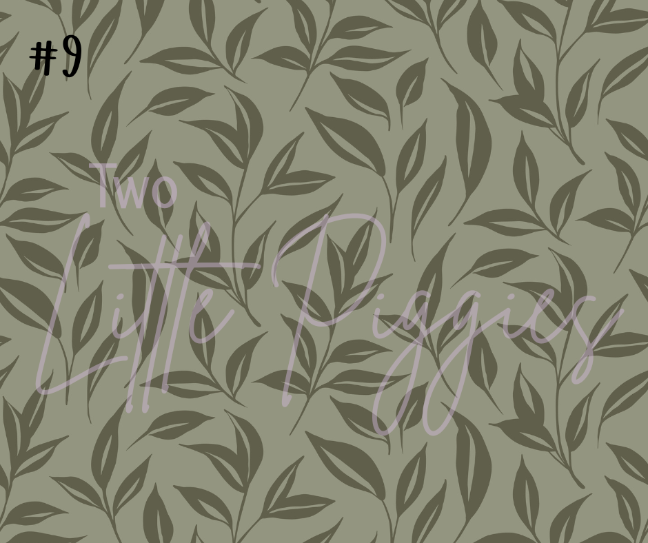 Printed Vinyl - Rustic Garden