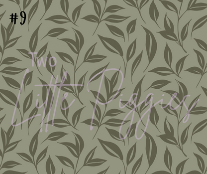 Printed Vinyl - Rustic Garden