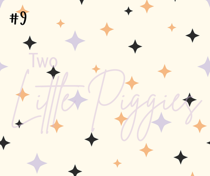 Printed Vinyl - Halloween Spooky Goose - Purple and Orange