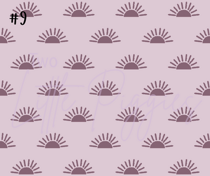 Printed Vinyl - Boho Patterns
