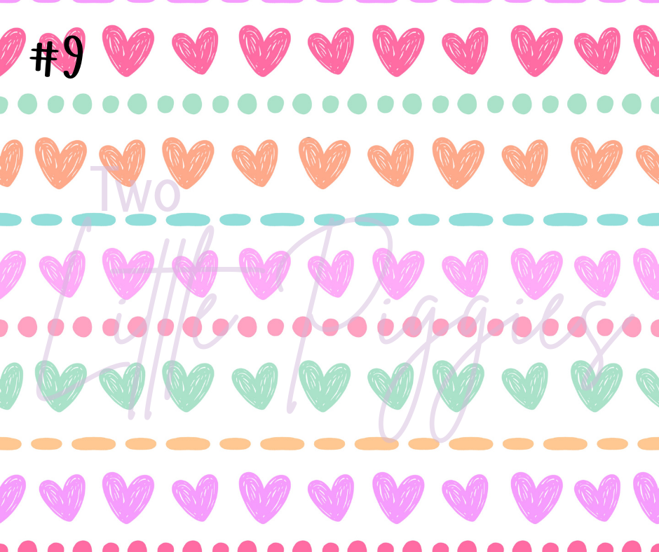 Printed Vinyl - Bright Valentine