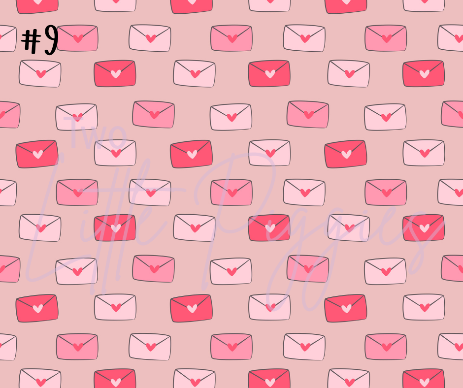 Printed Vinyl - Valentine - Be My Valentine