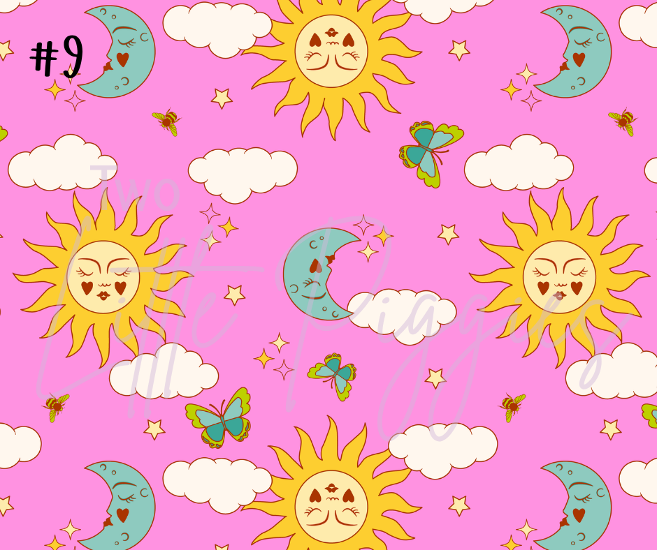 Printed Vinyl - Summer Love Floral