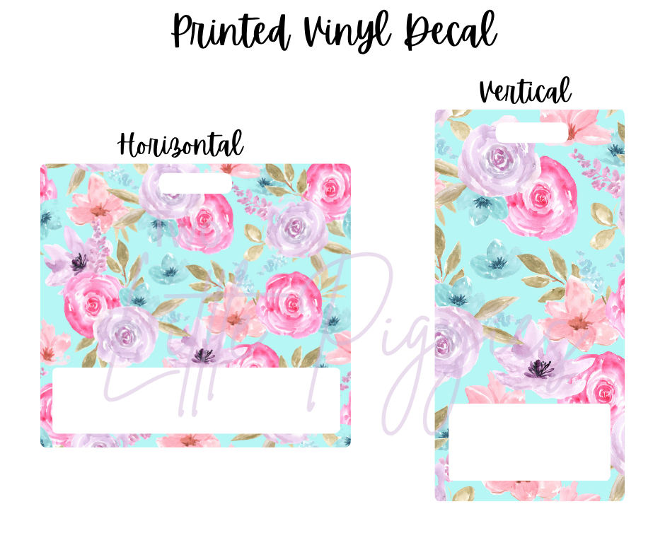 Printed Vinyl - Blissful Floral