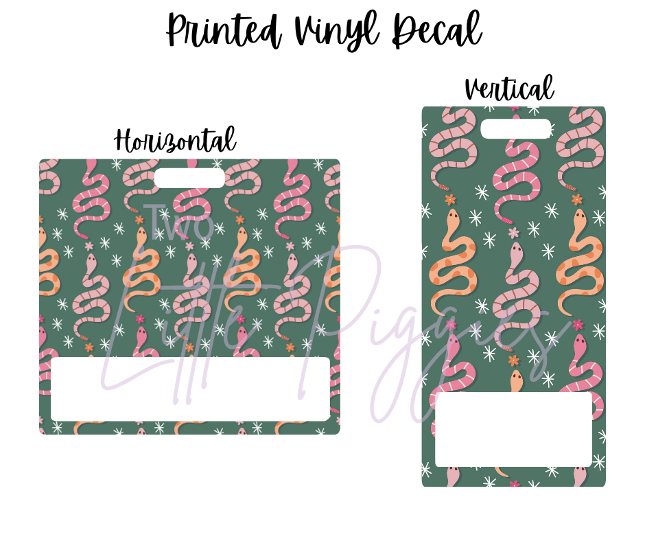 Printed Vinyl - Western Cowgirl
