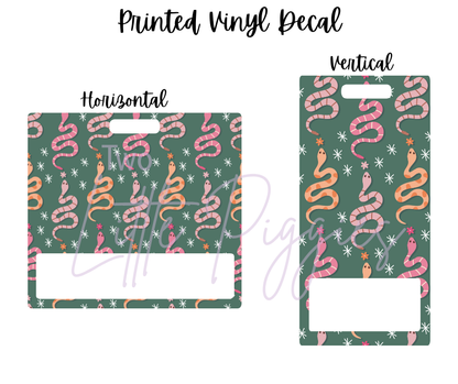 Printed Vinyl - Western Cowgirl