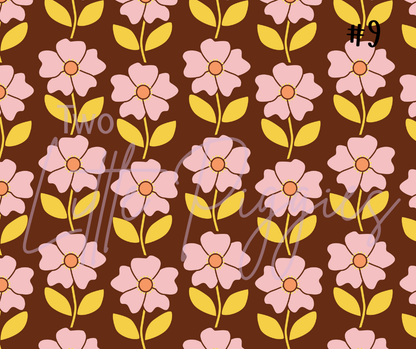 Printed Vinyl - 60s Retro