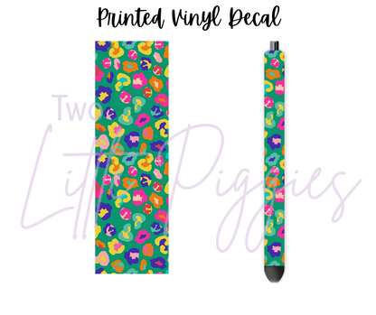 Printed Vinyl - Neon Retro