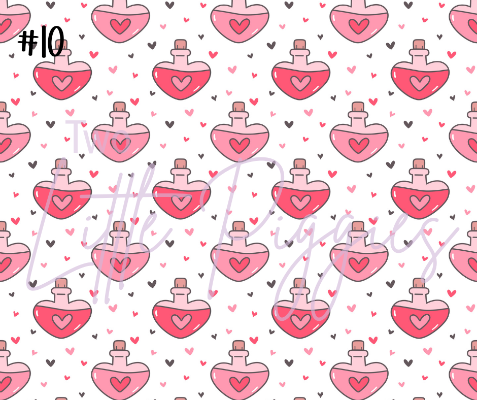 Printed Vinyl - Valentine - Be My Valentine