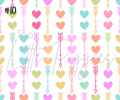 Printed Vinyl - Bright Valentine