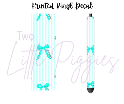 Printed Vinyl - God's Daughter Bows