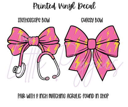 Printed Vinyl - Pastel Retro