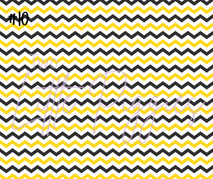 Printed Vinyl - Cheer - Yellow and Black