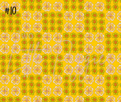 Printed Vinyl - Summer Love Floral