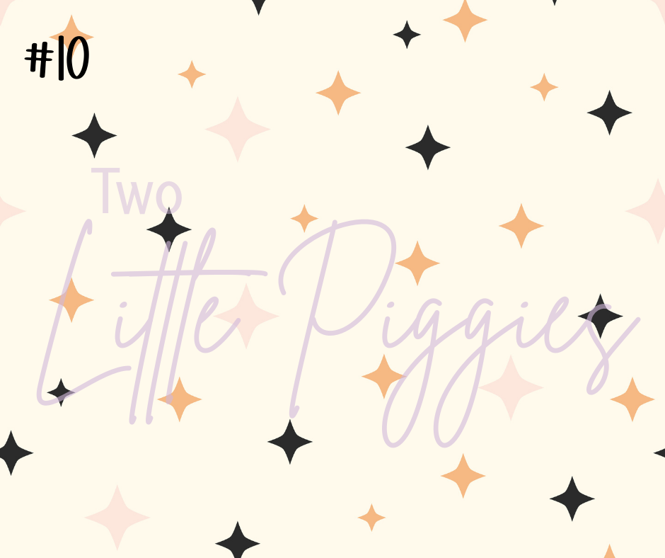 Printed Vinyl - Halloween Spooky Goose - Pink and Orange