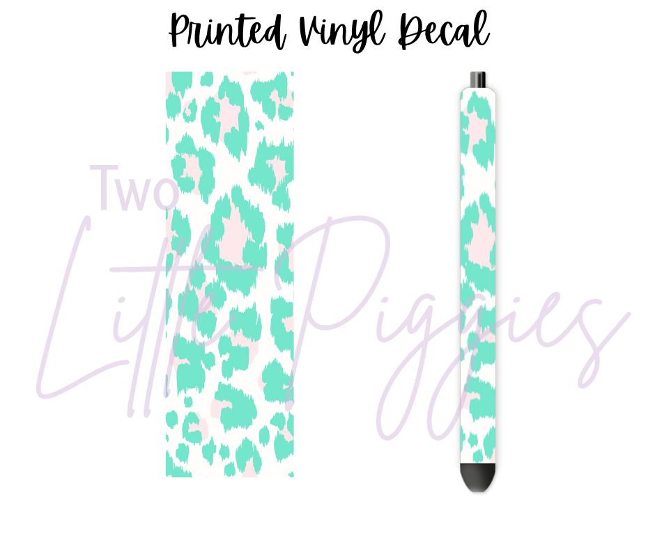 Printed Vinyl - Pretty Leopard