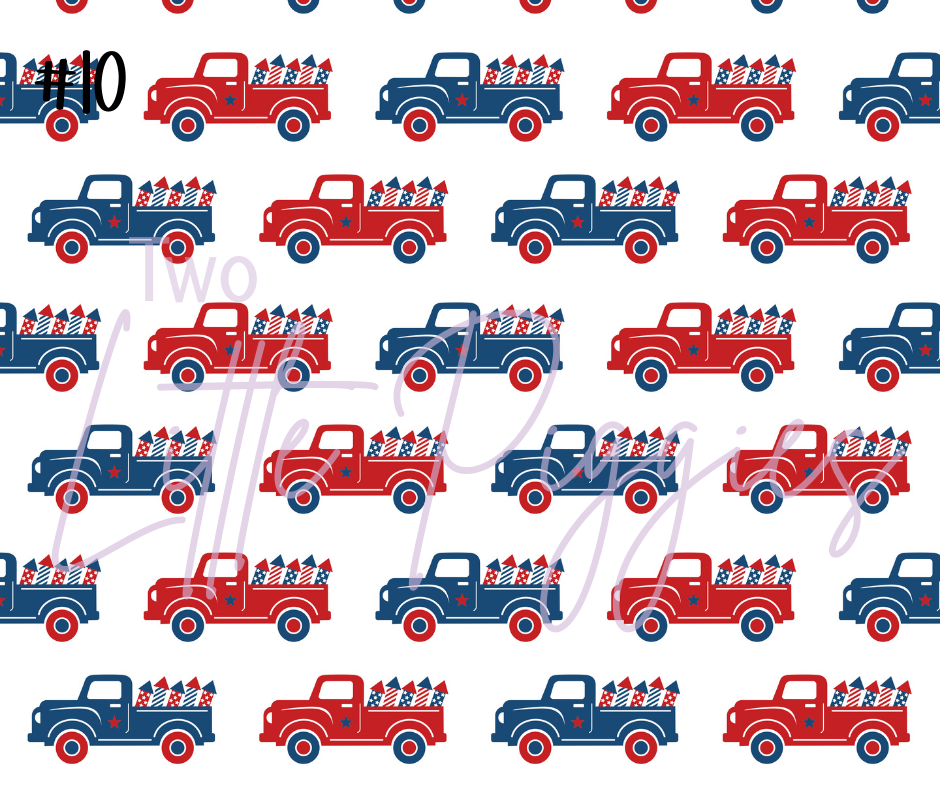 Printed Vinyl - 4th of July - Boom, Sparkle, Pop
