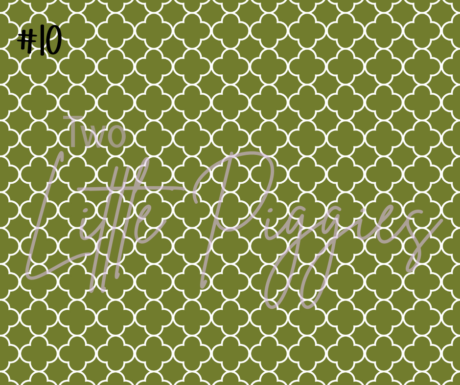 Printed Vinyl - Spring Floral