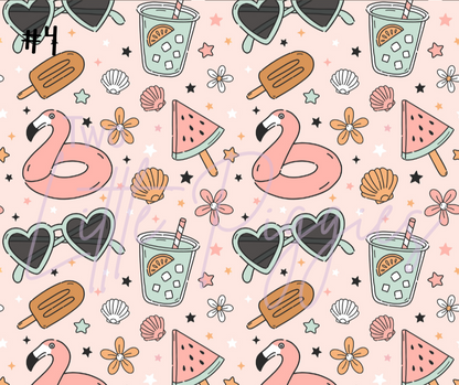 Printed Vinyl - Summer Fun Collection