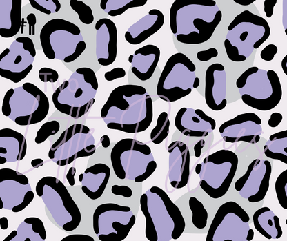 Printed Vinyl - Leopard Rainbow