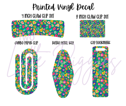 Printed Vinyl - Neon Retro