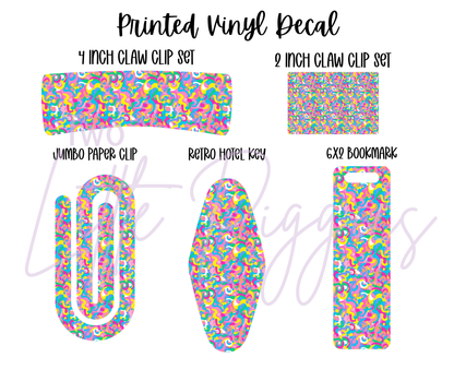Printed Vinyl - Candy Camo