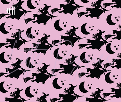 Printed Vinyl - Halloween Pastel Purple Collection