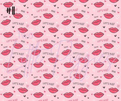 Printed Vinyl - Valentine - Be My Valentine