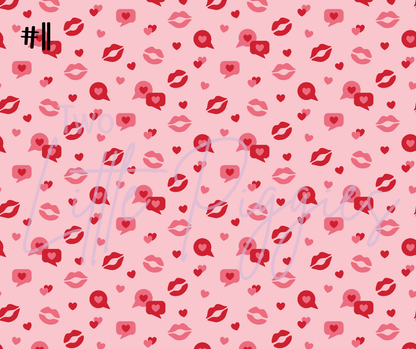 Printed Vinyl - Valentine - Love Letters