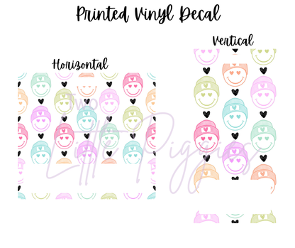 Printed Vinyl - Bright Valentine